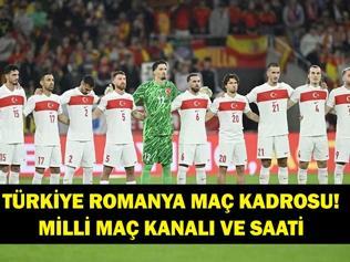 TÜRKİYE ROMANYA MAÇ KADROSU: Milli Maç Ne Zaman, Saat Kaçta, Hangi Kanalda Dünya Kupasında Kritik Viraj İşte Türkiye Romanya İlk 11ler...