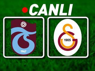 Trabzonspor - Galatasaray maçına doğru Süper Ligde kırılma maçı...