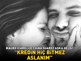 Mauro Icardi ile China Suarez aşka geldi ‘KREDİN HİÇ BİTMEZ ASLANIM’