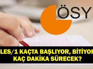 ALES/1 SAAT KAÇTA BAŞLIYOR, KAÇTA BİTİYOR ALES Giriş Belgesi Nasıl Alınır, Sonuçları Ne Zaman Açıklanacak