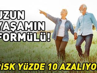 Uzun yaşamın formülü Günde 5 dakika yapmak yetiyor Risk yüzde 10 azalıyor