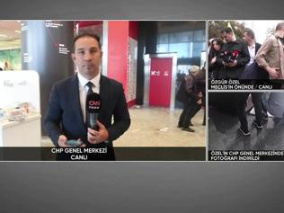 İşte arbede sonrası CHP Genel Merkezi