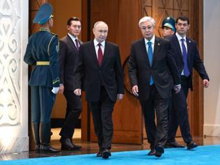 Rusya Devlet Başkanı Putin Astanada