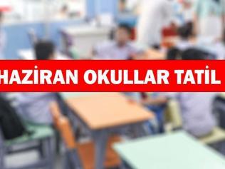 BUGÜN (19 HAZİRAN) OKUL VAR MI Cuma Günü Okullar Tatil mi İlkokul, Ortaokul ve Lise Okul Durumu MEB Açıklaması