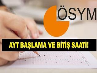 AYT SAAT KAÇTA BAŞLIYOR, KAÇTA BİTİYOR YKS 2026 AYT Kaç Dakika Sürecek, Sınav Süresi Ne Sınavdan Ne Zaman Çıkılabilecek İşte Oturum Bilgileri...