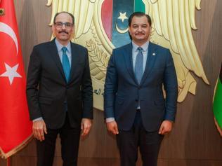MİT Başkanı Kalından Libya teması