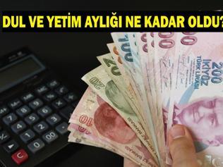 TEMMUZ 2026 DUL VE YETİM AYLIKLARI ZAMLI TUTAR: Dul ve Yetim Maaşı Ne Kadar Oldu Temmuz 2026 Zamlı Aylıklar Belli Oldu mu