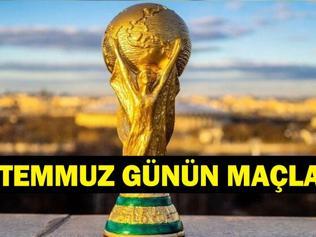 GÜNÜN MAÇLARI 5 TEMMUZ 2026: Bugün Kimlerin Maçlar Var Bugünkü Dünya Kupası Maçları Neler İşte 5 Temmuz Günün Maçları ve Dünya Kupası Son 16 Maç Takvimi...