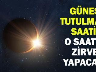 GÜNEŞ TUTULMASI SAAT KAÇTA 12 Ağustos 2026 Güneş Tutulması saati: Türkiye’den İzlenebilecek mi