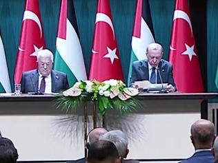 SON DAKİKA HABERİ: Filistin Devlet Başkanı Abbas Ankarada Cumhurbaşkanı Erdoğan: Netanyahu bölgede kaos istiyor