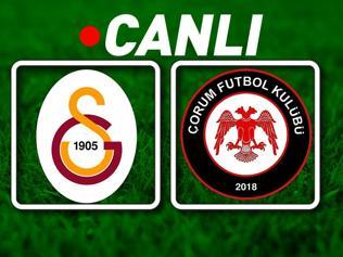 Galatasaray, Çorum FK maçıyla sezonu açıyor Muhtemel 11ler