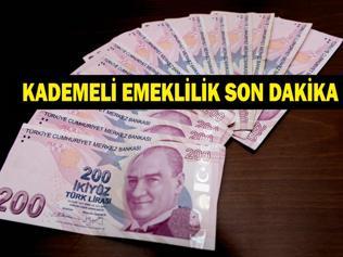 KADEMELİ EMEKLİLİK SON DAKİKA: Kademeli Emeklilik Meclise Geldi Mi, Son Durum Ne İşte Kademeli Emeklilik Yaş ve Prim Tablosu