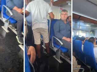 Girne açıklarında alabora olan geminin batmadan önceki görüntüleri ortaya çıktı