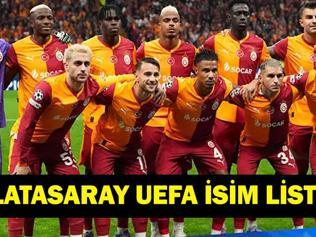 GALATASARAY ŞAMPİYONLAR LİGİ KADROSU: GS UEFA Listesi Belli Oldu Mu Galatasaray Şampiyonlar Ligi Kadrosunda Kimler Var