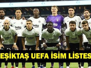 BEŞİKTAŞ AVRUPA LİGİ KADROSU: Beşiktaş UEFA Listesi Belli Oldu Mu BJK Avrupa Ligi Kadrosunda Kimler Var
