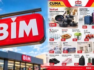 BİM 11 EYLÜL 2026 AKTÜEL ÜRÜNLER KATALOĞU YAYIMLANDI Bu hafta BİM’de neler var