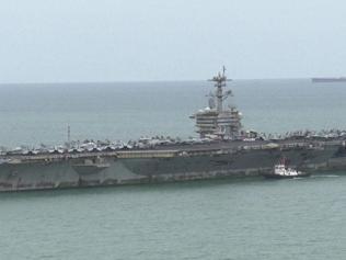 ABD gemisi USS Abraham Lincoln Taylandda temizlendi