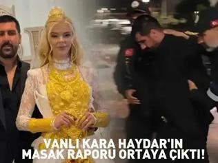 VANLI KARA HAYDARIN MASAK RAPORU ORTAYA ÇIKTI 222 milyon liralık para trafiği radarda