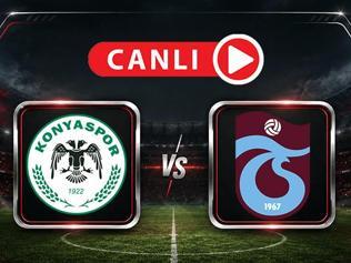 Konyaspor - Trabzonspor Maçı Canlı Anlatım | Fırtına, deplasmanda