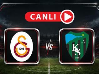 Galatasaray - Kocaelispor Maçı Canlı Anlatım | Aslan, 3 puan peşinde