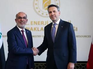 Türkiye ile Irak arasında yoğun enerji diplomasisi: Bakan Bayraktar, Irak Petrol Bakanı Hüdeyir ile görüştü