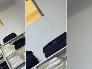 Maltepedeki bina çökmeden önce çatlakları görüntülemişler