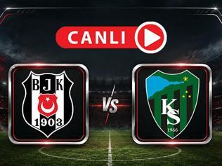 Beşiktaş - Kocaelispor Maçı Canlı Anlatım | Kartal, 3 puan peşinde