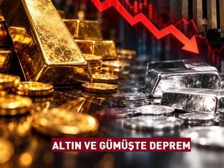 Altın ve gümüşte deprem Piyasalarda dengeler değişti