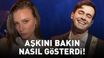 Mert Demir’den Serenay Sarıkaya sürprizi AŞKINI BAKIN NASIL GÖSTERDİ