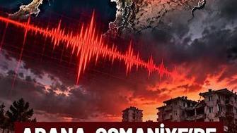 SON DAKİKA🚨Adana ve Osmaniye’de Deprem Alarmı Art Arda Depremler Yaşandı