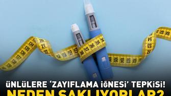 ÜNLÜLERE ZAYIFLAMA İĞNESİ TEPKİSİ Biri de çıkıp doğruyu söylemiyor Neden gerçeği saklıyorlar