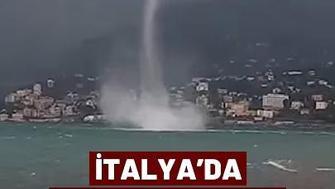 İtalyada Hortum Kabusu Kamerada Sicilya Bölgesinde 4ü Çocuk 9 Kişi Yaralandı