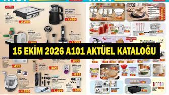 15 EKİM A101 AKTÜEL KATALOĞU: Bu Hafta İndirimde Neler Var A101 Aldın Aldın 15 Ekim 2026 Aktüel Kataloğu Yayınlandı İşte Fırsat Ürünleri