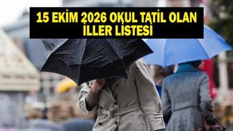 BUGÜN OKULLAR TATİL Mİ İstanbul, Sakarya, Bursa, Antalya, Ankara ve Kocaelinde Bugün Okullar Tatil Mi 16 Ekim Cuma Okullar Tatil Edildi Mi Valiliklerden Okul Tatili Açıklaması Geldi Mi