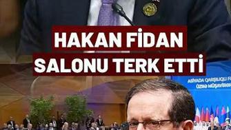 Hakan Fidandan İsrail Cumhurbaşkanı Herzoga Sert Tepki: Salonu Böyle Terk Etti