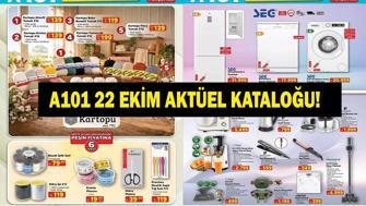 22 EKİM A101 AKTÜEL KATALOĞU 2026 YAYIMLANDI A101de Bu Hafta Neler Var 22 Ekim Perşembe A101 Haftanın Yıldızları ve Aldın Aldın Ürünleri