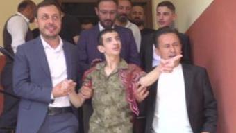 Asker olma hayali gerçek oldu