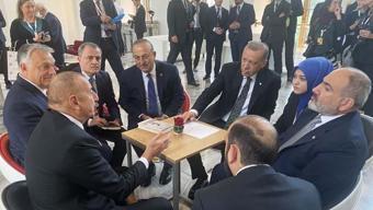 Son dakika... Pragda tarihi görüşme: Erdoğan, Aliyev ve Paşinyan ile bir araya geldi