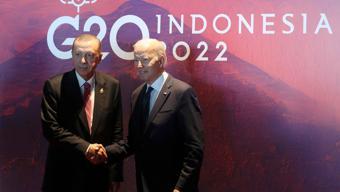 Son dakika... Cumhurbaşkanı Erdoğan, ABD Başkanı Joe Biden ile görüştü