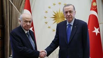 SON DAKİKA: Erdoğan ve Bahçeli, Beştepede bir araya geldi