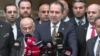 SON DAKİKA HABERİ: Yeniden Refah Cumhur İttifakında Fatih Erbakan: Adaylıktan çekiliyorum