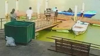 Ekvadorda çete saldırısı kamerada