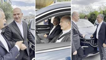 TOGG CNN TÜRK bahçesinde