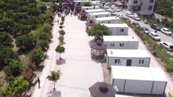 Tek konteynerden eğitim köyüne...