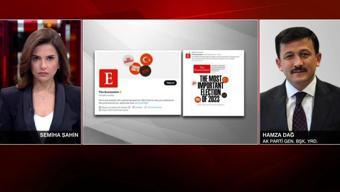 AK Partili Hamza Dağdan The Economiste tepki: Manşetlerini önemsemiyoruz, biz milletimizleyiz