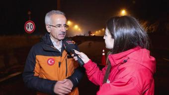 Bolu Tüneli’nde heyelan sonrası son durum ne Ulaştırma Bakanı CNN TÜRKe konuştu