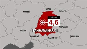 Son dakika... Kahramanmaraşta 4.6 büyüklüğünde deprem