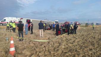 Son dakika... Amasyada yolcu otobüsü devrildi: 6 ölü