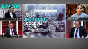 Filistin şarkısı stüdyodakilere gözyaşlarına boğdu Eski bakan canlı yayında hüngür hüngür ağladı