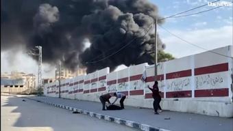 İsrailin hukuk tanımazlığı kamerada… Beyaz bayraklı sivili vurdular